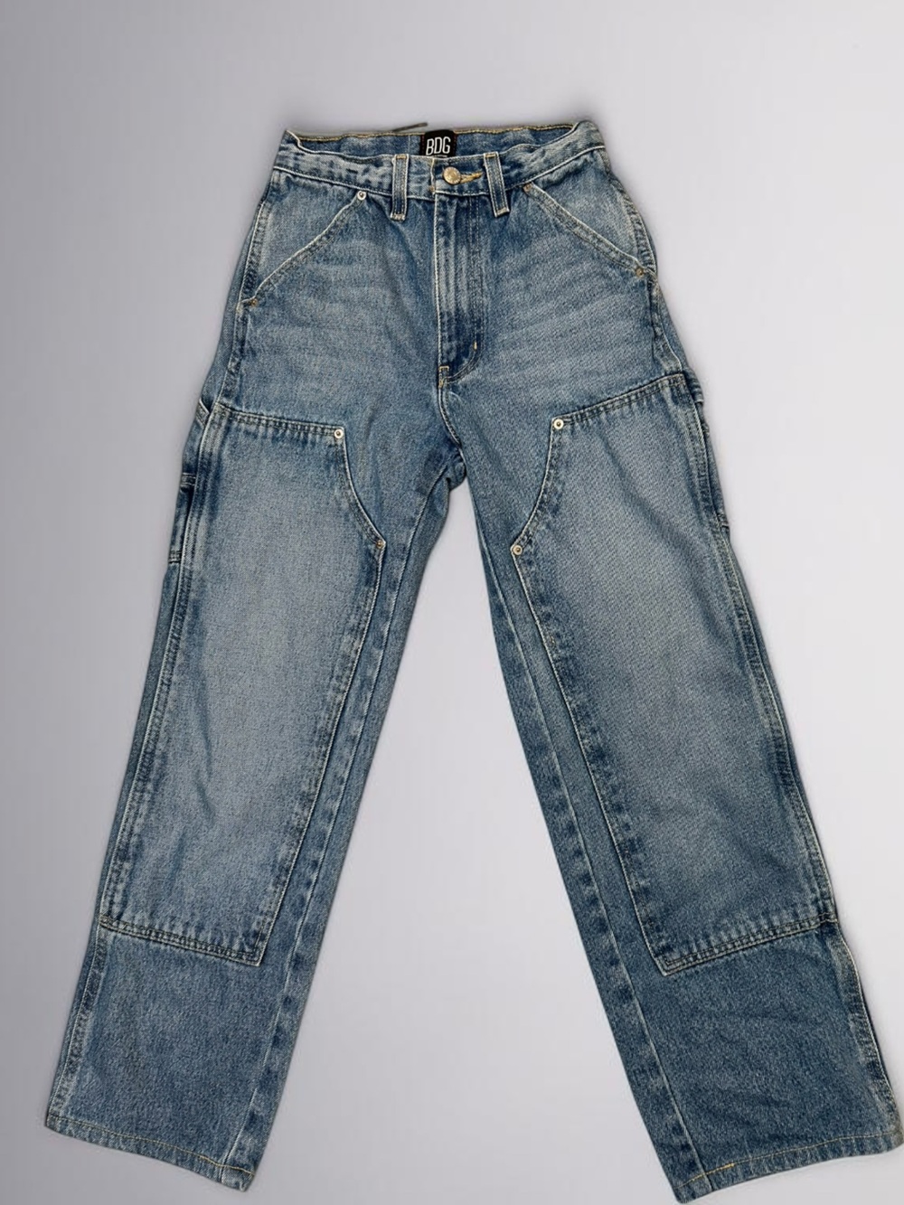 BDG Urban Outfitters High Rise Carpenter Jeans | Medium Wash | Size 24